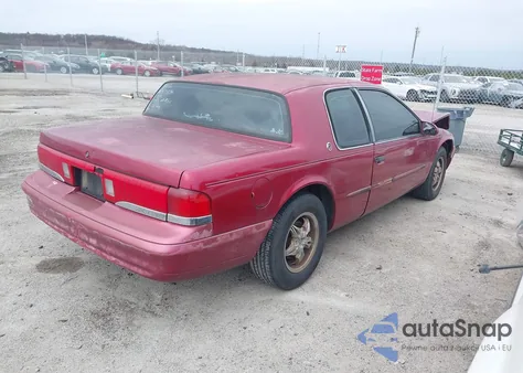 1995 Mercury Cougar Xr7 z USA, uszkodzony, nr VIN 1MELM6244SH649047